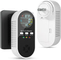 5-in-1 Carbon Monoxide Detectors - Multi-Gas Home Safety
