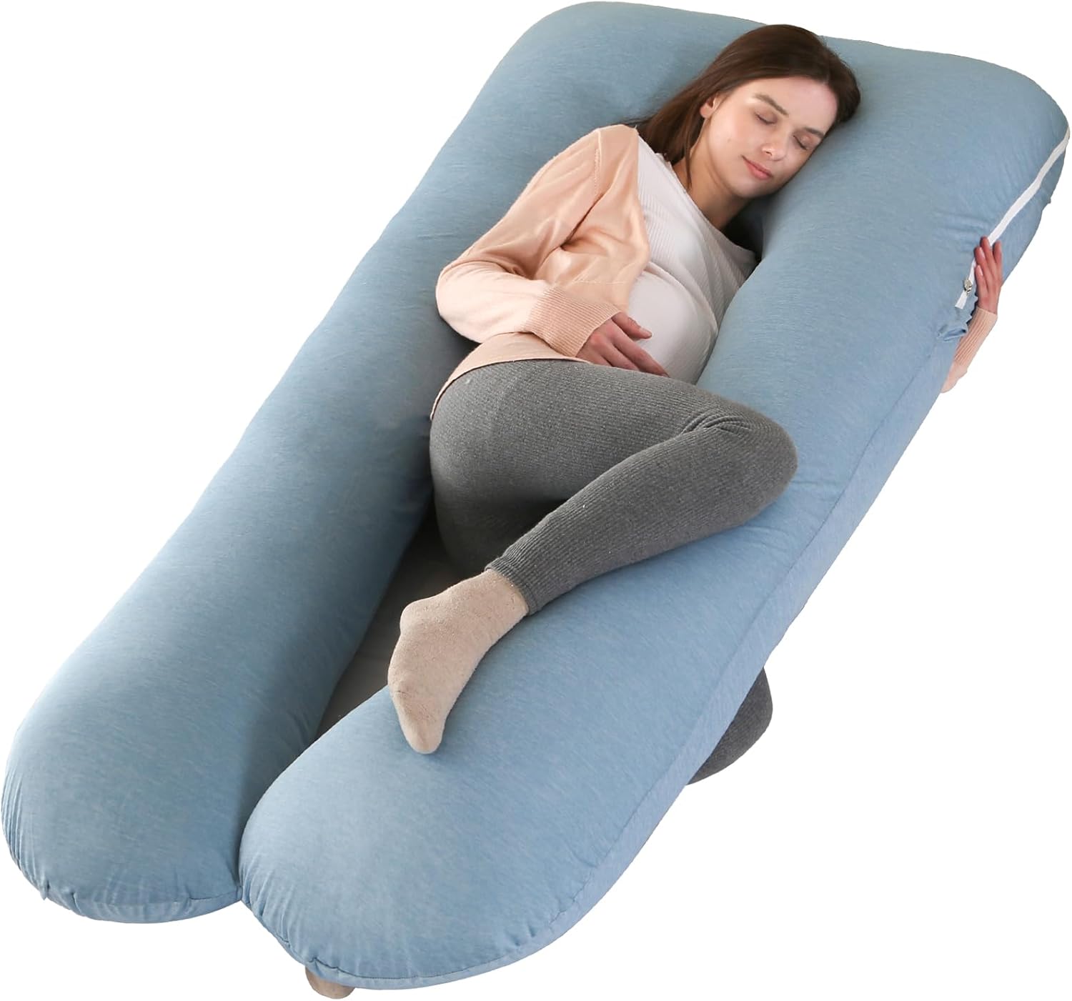 Amagoing Cooling Pregnancy Pillow for Ultimate Comfort and Support