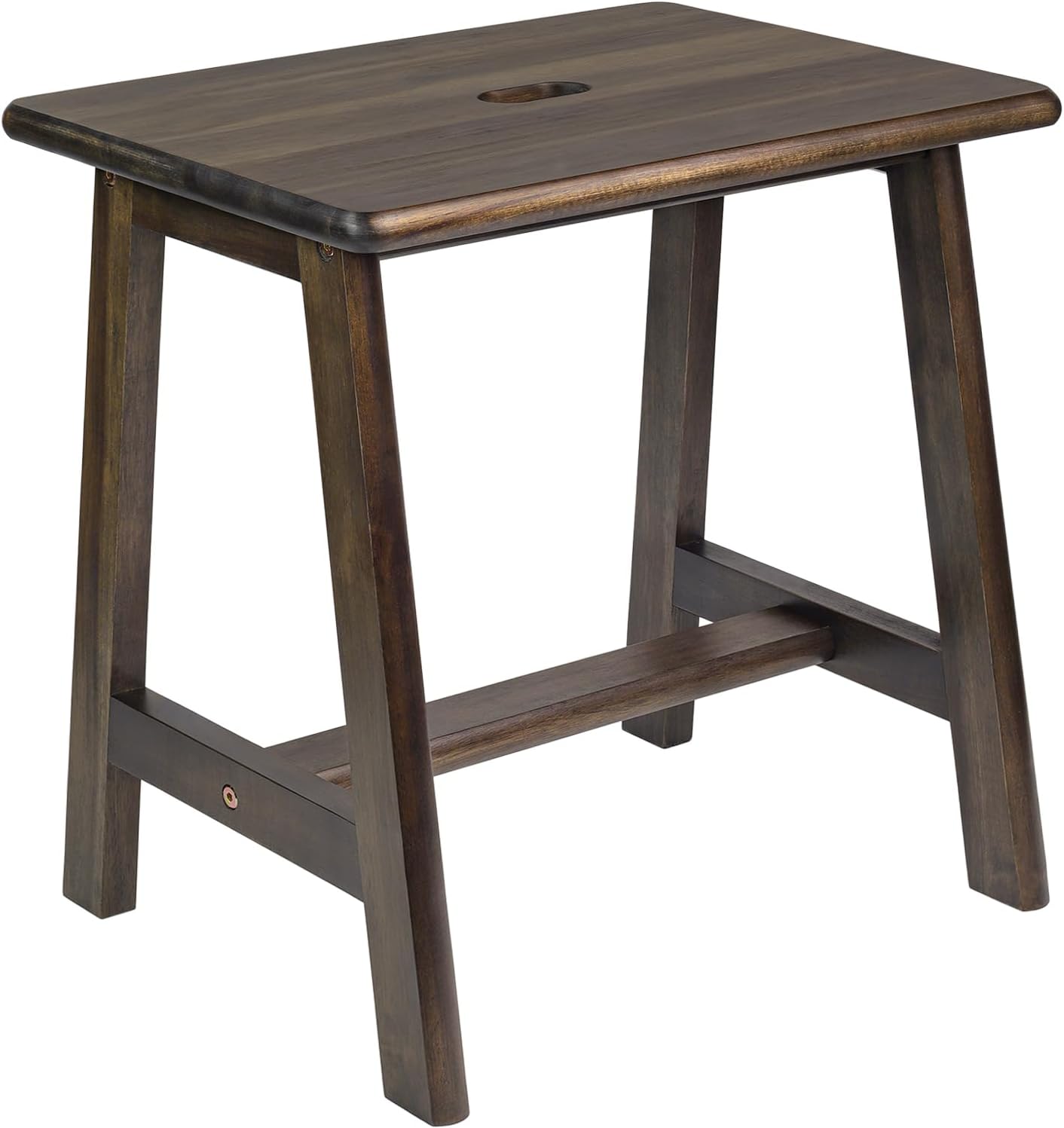 Acacia Wood Stool - Stylish and Versatile Small Bench Seat