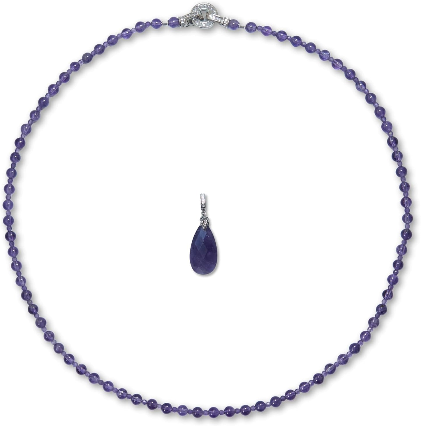 Natural Crystal Stone Beaded Necklace Choker for Unique Style