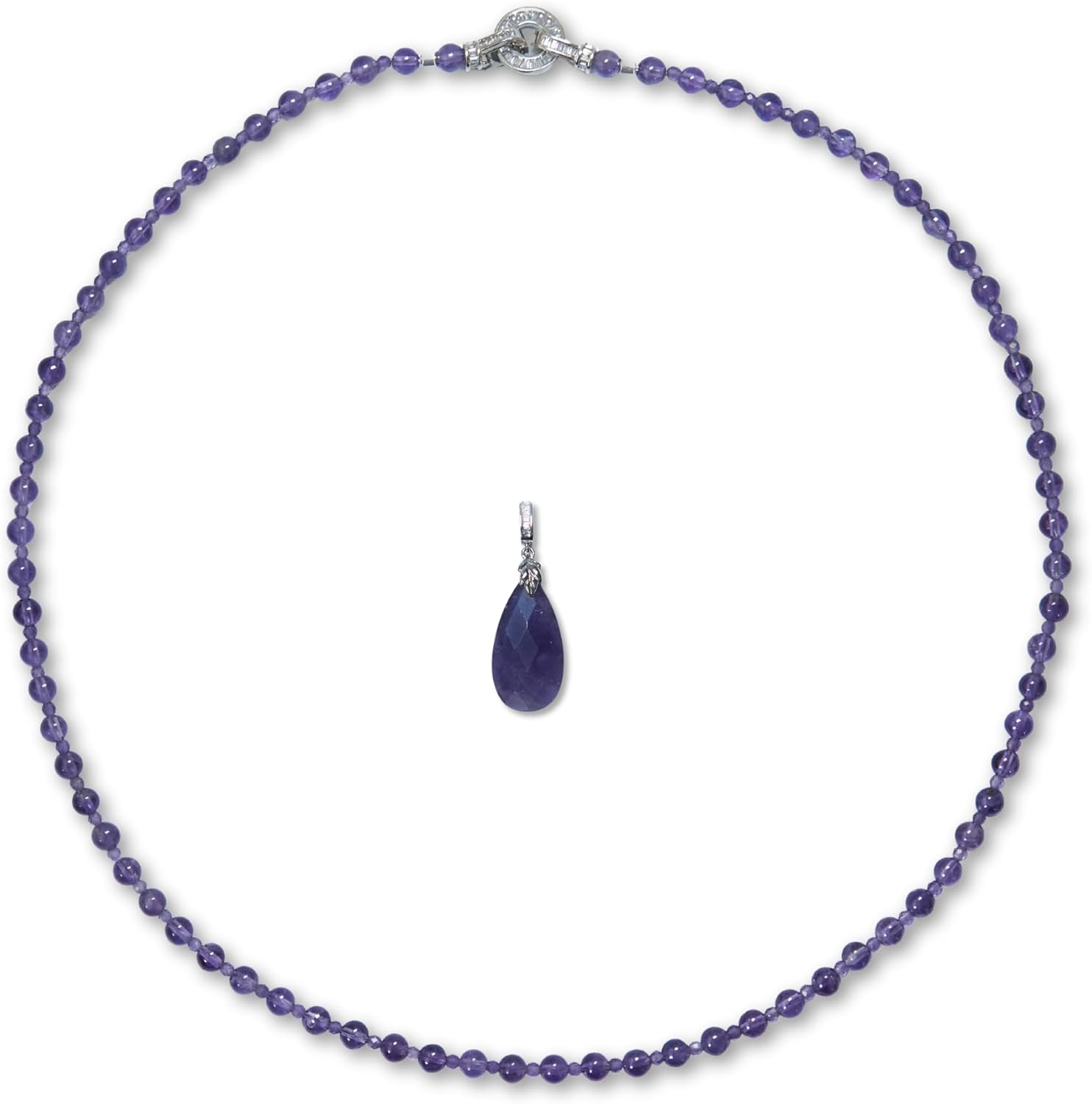 Natural Crystal Stone Beaded Necklace Choker for Unique Style
