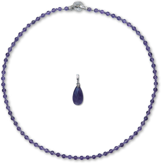 Natural Crystal Stone Beaded Necklace Choker for Unique Style