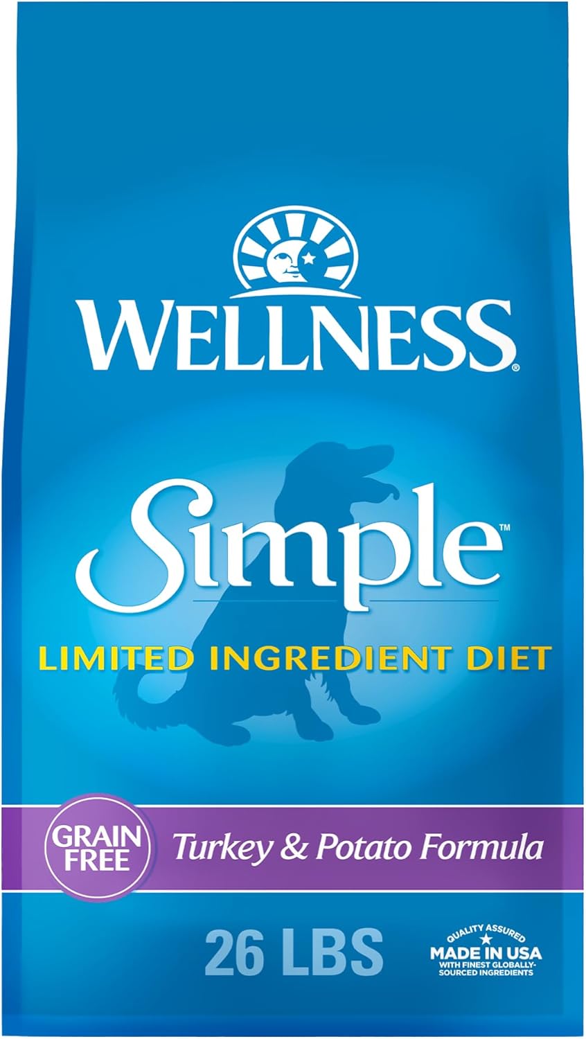 Wellness Simple Natural Grain-Free Dry Dog Food for Sensitive Stomachs