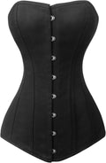 Women's 26 Steel Boned Cotton Long Torso Hourglass Body Shaper