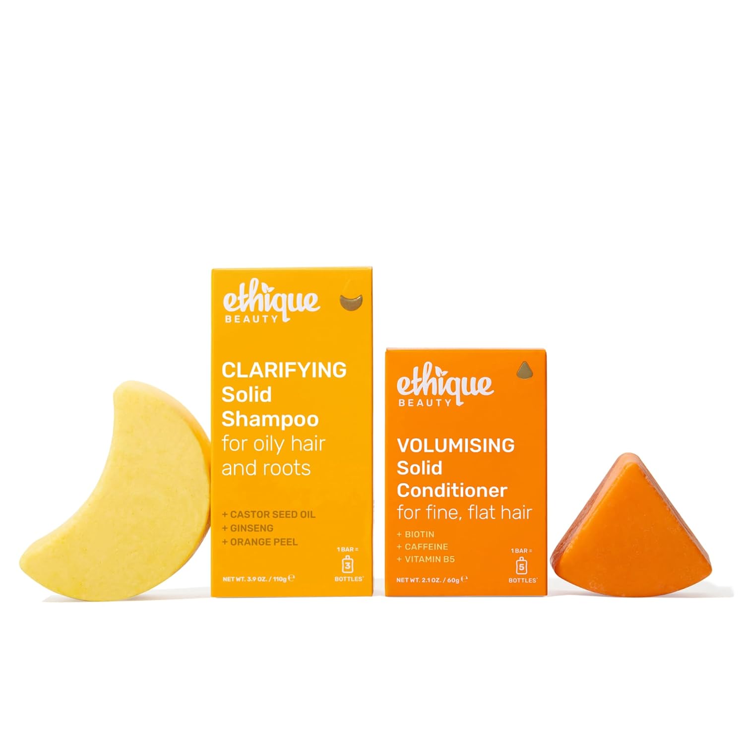 Ethique Beauty Clarifying Shampoo & Conditioner Set for Oily Hair