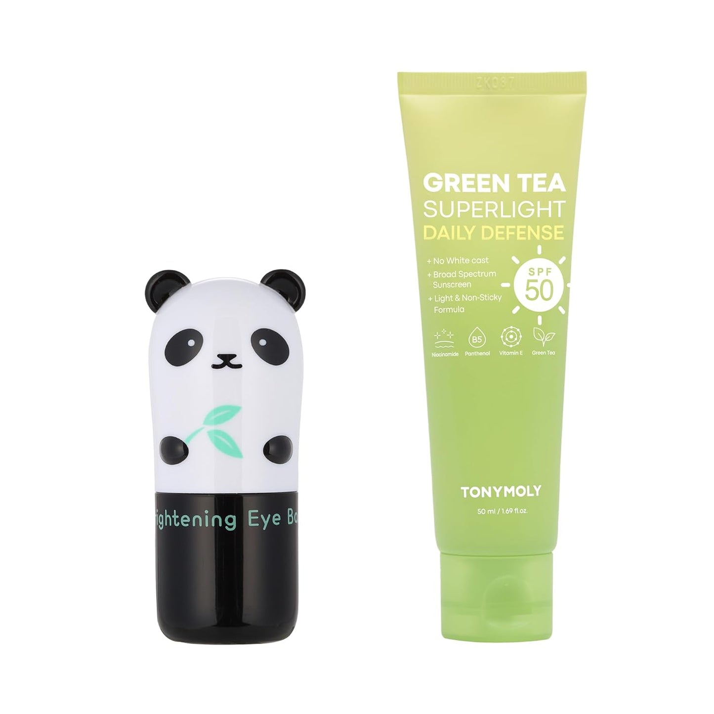 TONYMOLY Green Tea SPF 50 Sunscreen & Cooling Eye Stick Review