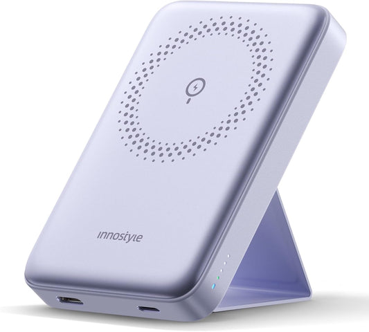 MagSafe Power Bank 10000mAh with Stand for iPhone and Galaxy