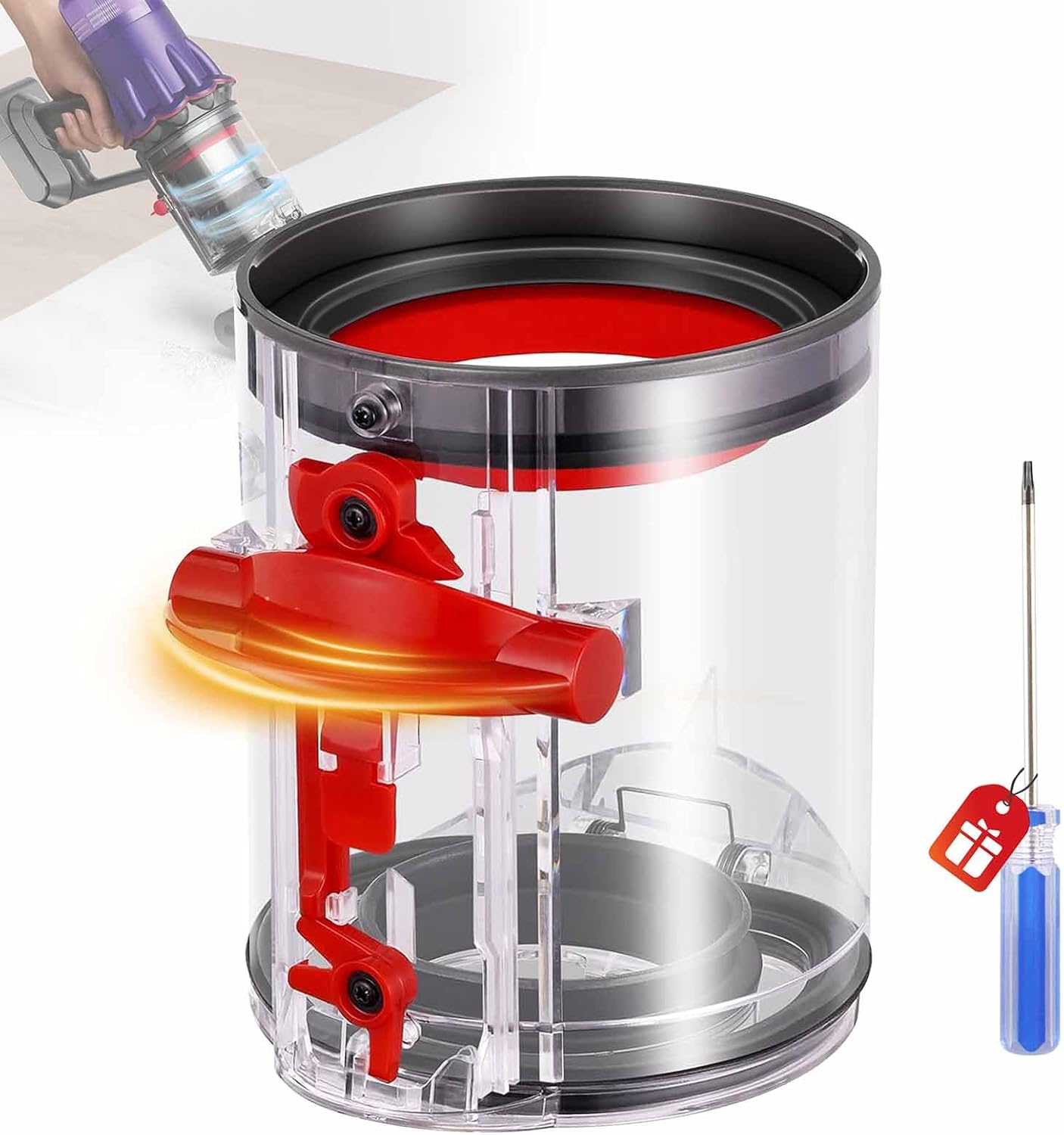 Dyson SV20 V12 Dust Bin Replacement - High-Quality Part