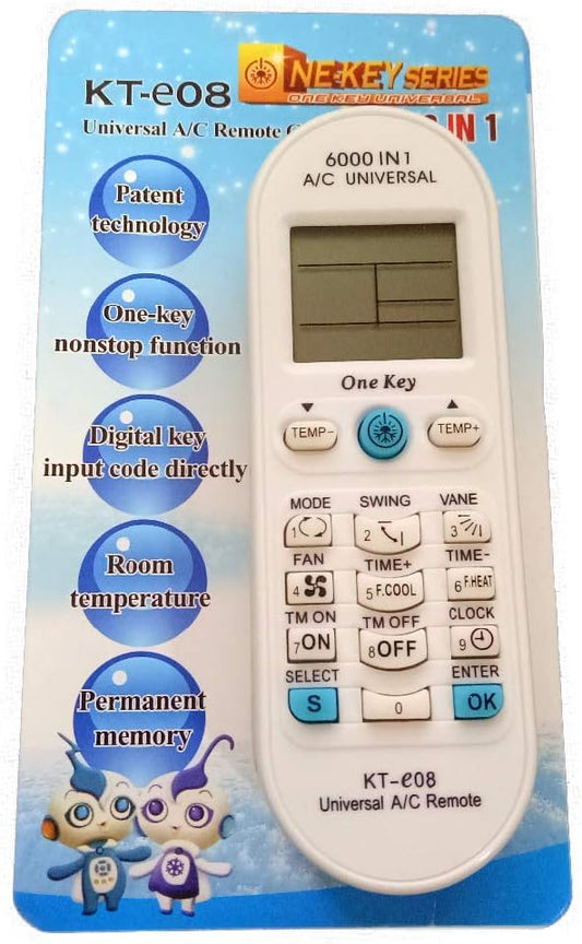 Universal 6000-in-1 AC Remote Control - Xingzhihua