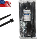 Kable Kontrol 14 in Cable Zip Ties 100 Pack - Heavy Duty USA Made