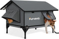 Weatherproof Heated Cat House - Insulated Outdoor Shelter for Cats