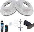 Front Performance Brake Pad & Rotor Kit for Toyota Tacoma 4Runner