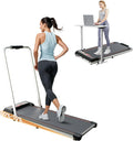 Walking Pad with Adjustable 10% Incline Under Desk Treadmill - Compact