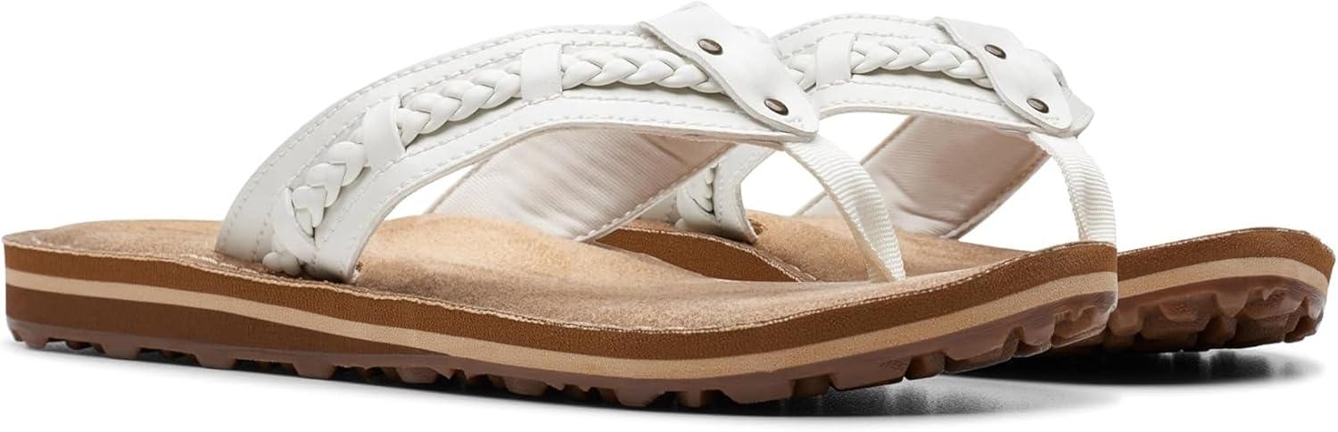 Clarks Women's Fenner Nerice Flip Flop for Ultimate Comfort