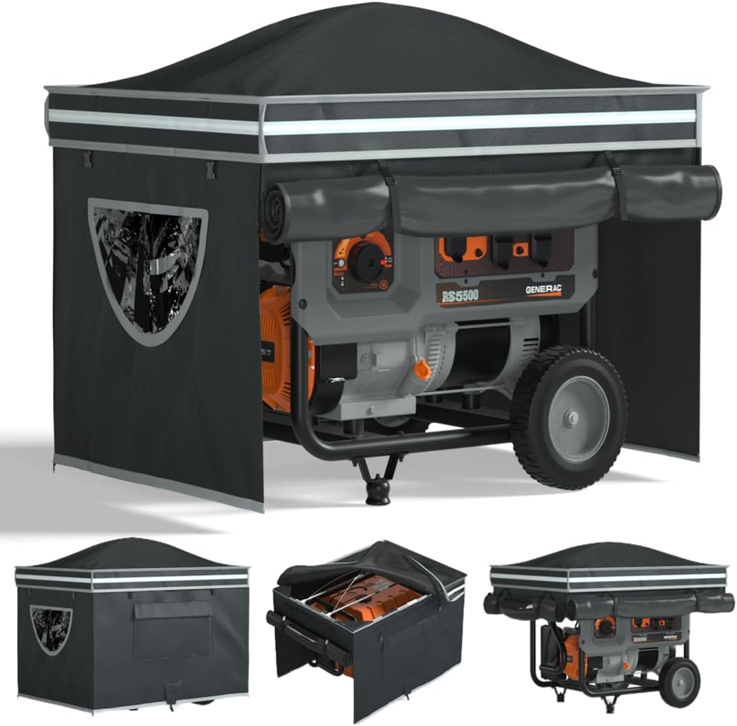 Generator Tent With Bracket for Safe Outdoor Use and Protection
