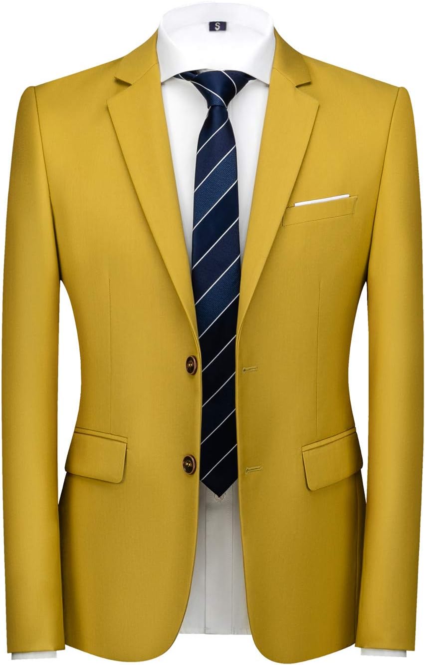 MOGU Men's Slim Fit Sport Coat Blazer for Any Occasion
