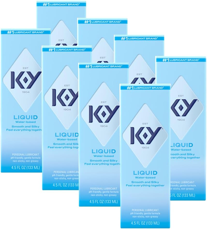 K-Y Liquid Classic Water-Based Personal Lubricant for Couples