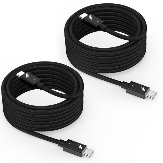 Thunderbolt 4 Cable 6ft USB C to C for Fast Charging & Data