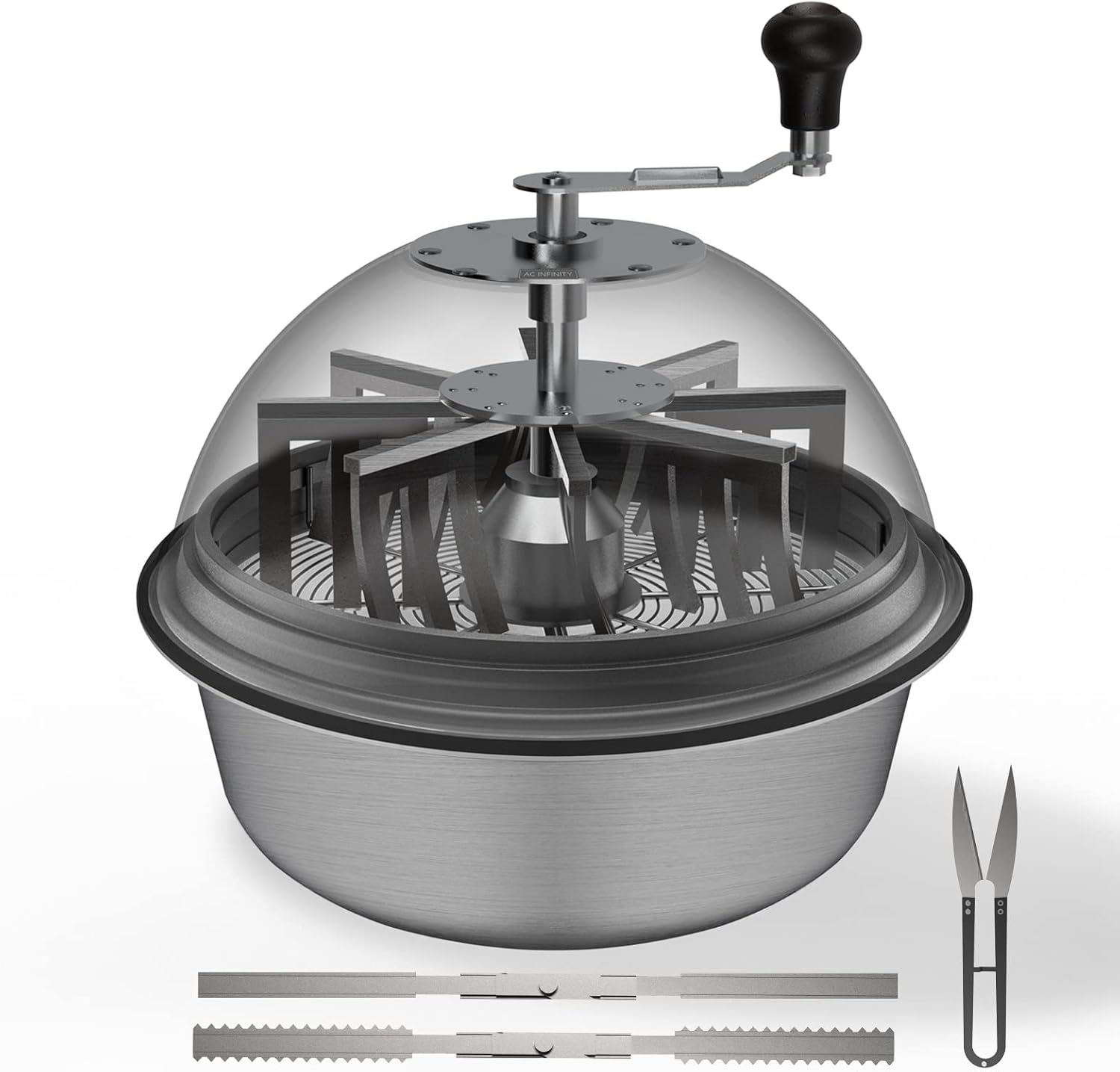 AC Infinity Bud Leaf Bowl Trimmer for Precision Herb Grooming