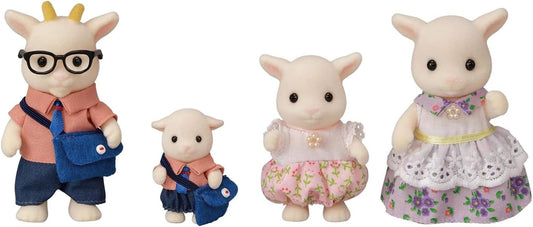 Calico Critters Goat Family Set of 4 Collectible Doll Figures