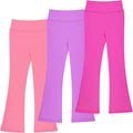 Girls Flare Leggings High Waisted Bell Bottoms - Comfortable Fit