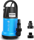 FOTING Sump Pump 1HP Utility Pump 4600GPH - Portable Drainage
