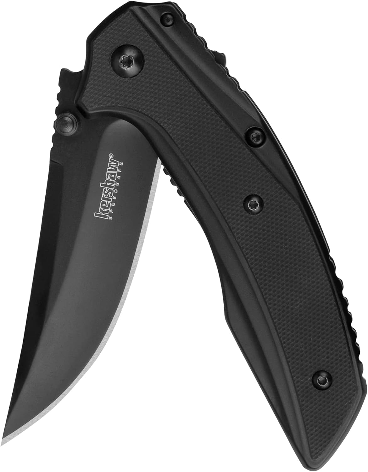 Kershaw Olive Outright Folding Pocket Knife with 3 inch Blade