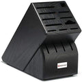 WUSTHOF 15-Slot Black Knife Storage Block - Compact 15-Slot Organizer
