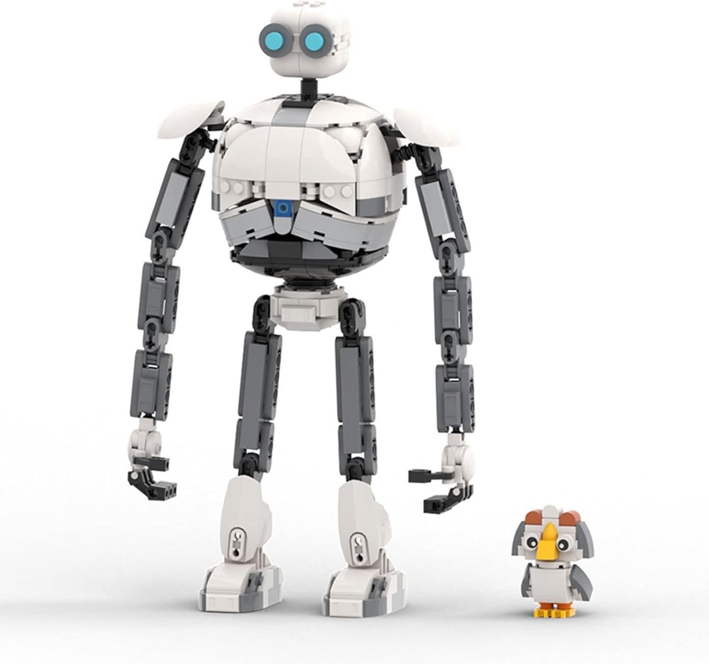 Wild Adventure Robot Building Set - 622 Pcs, Perfect Birthday Gift!