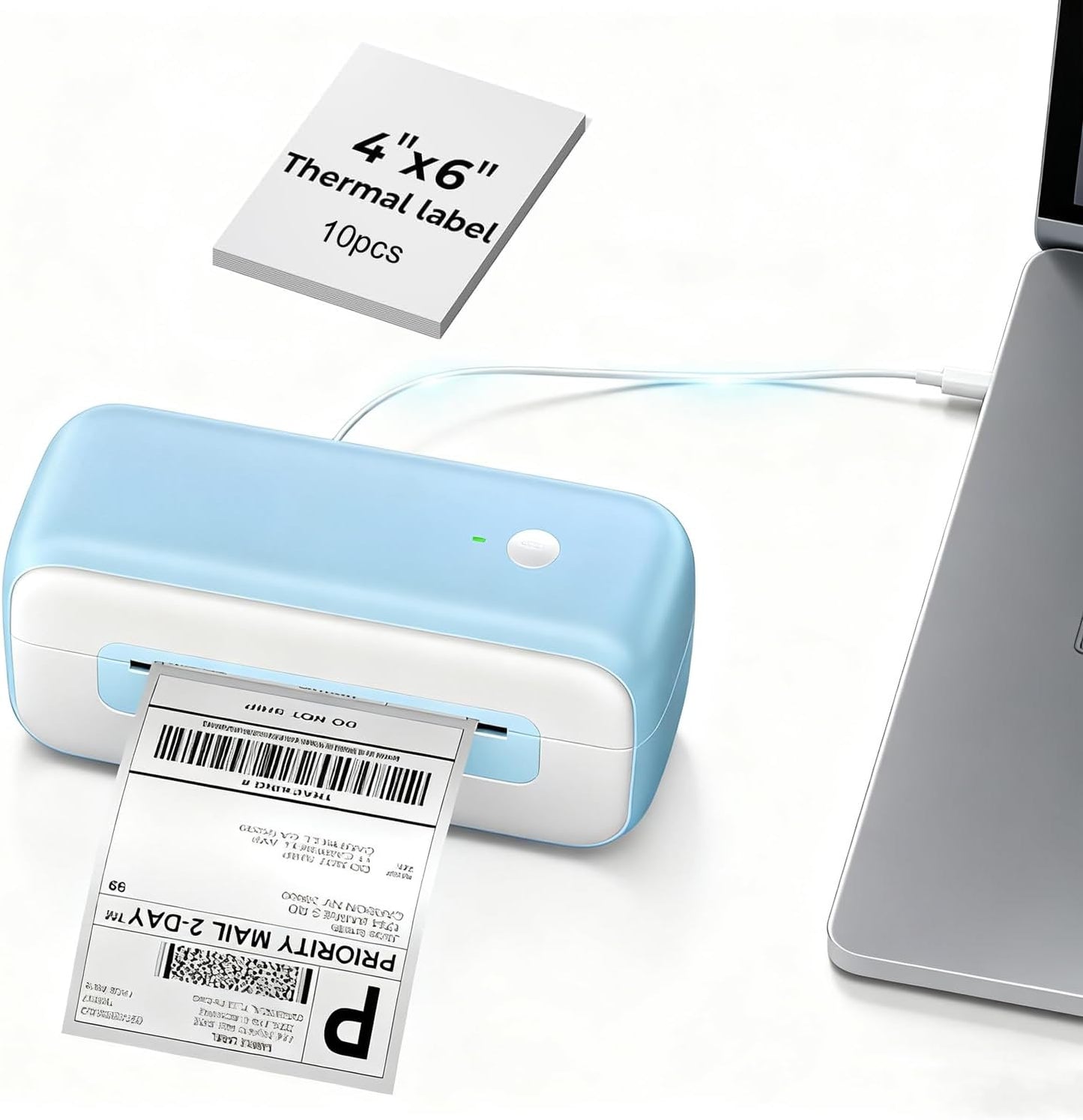 USB Thermal Shipping Label Printer for Efficient Labeling Needs