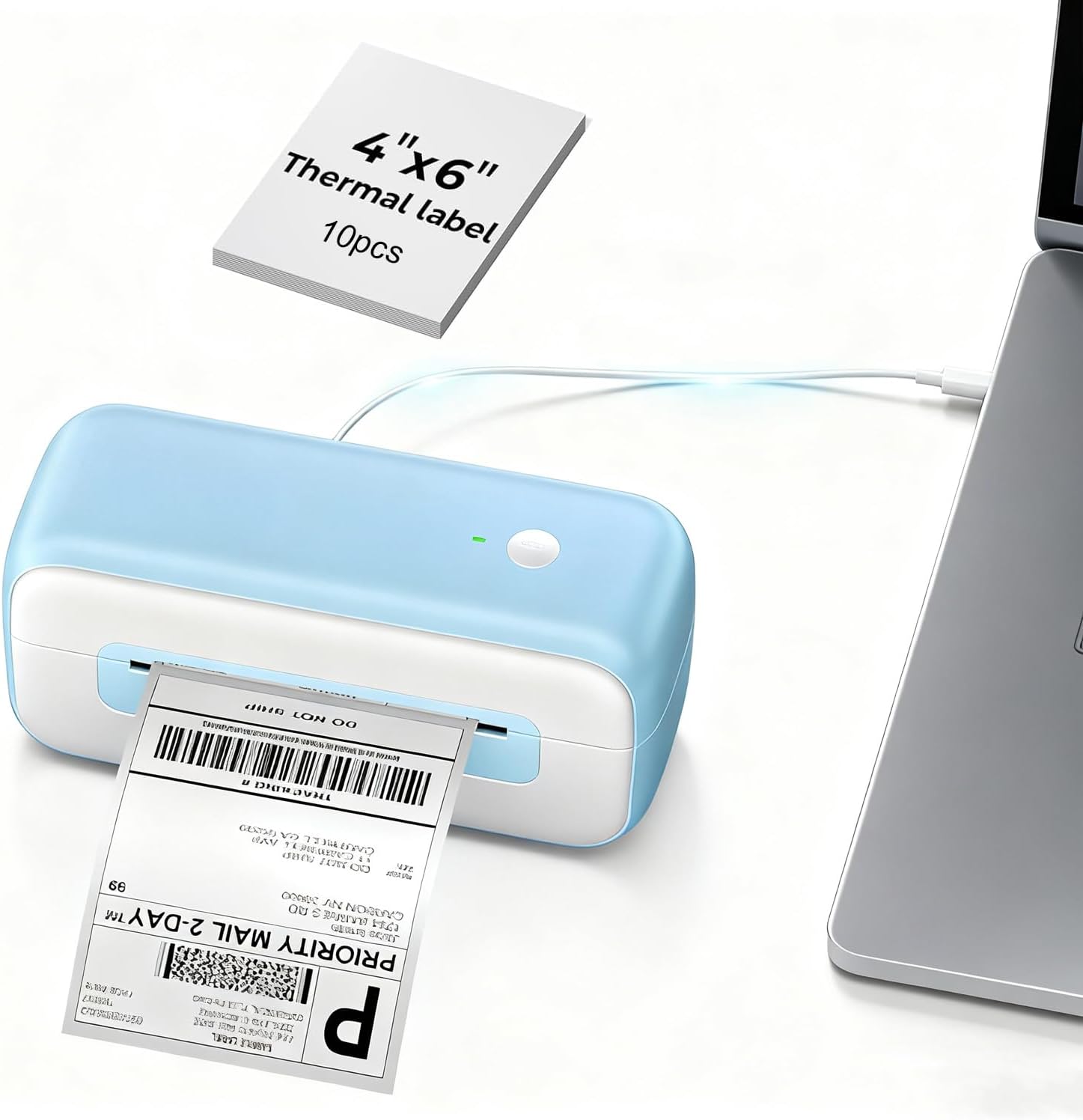 USB Thermal Shipping Label Printer for Efficient Labeling Needs