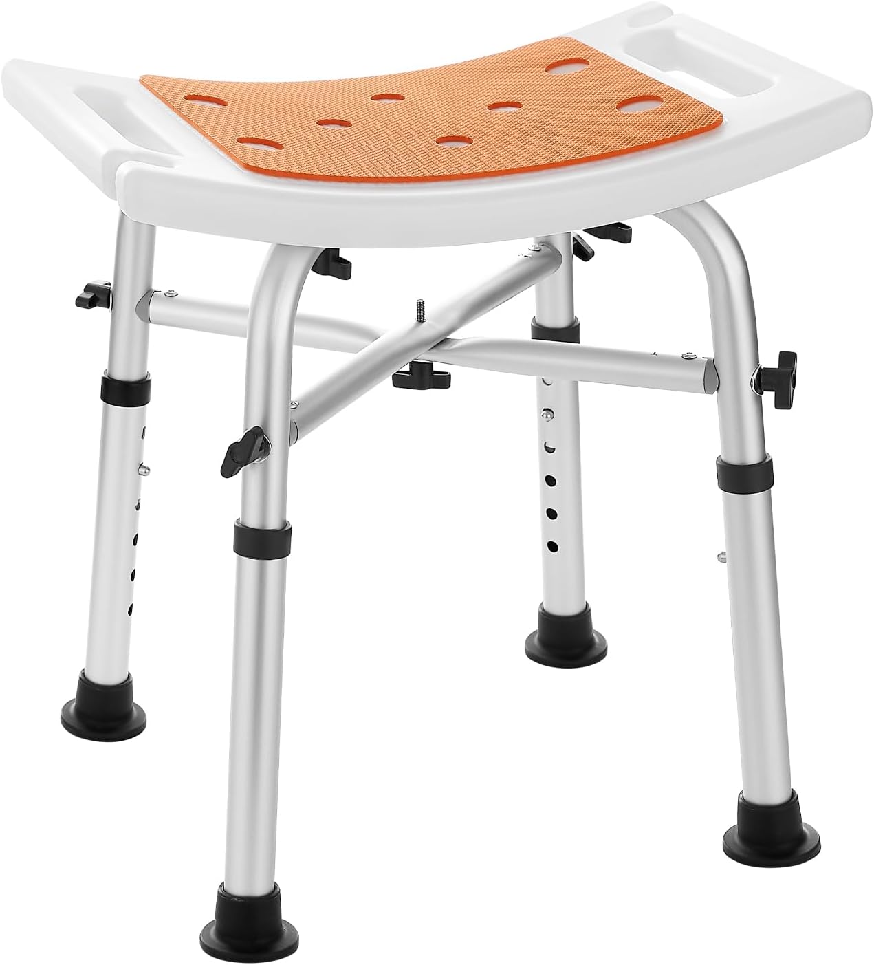 KSITEX Adjustable Shower Chair: 350lbs Support