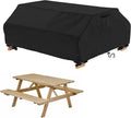 Waterproof Picnic Table Cover for 8 ft Table - Windproof 96 in