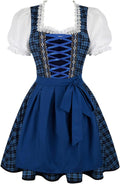 Lehauya Oktoberfest Dirndl Dress Women - Classic Bavarian Style
