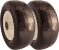 8x3.00-4 Flat Free Tire with 3/4 & 5/8 Bearings - Solid Wheel