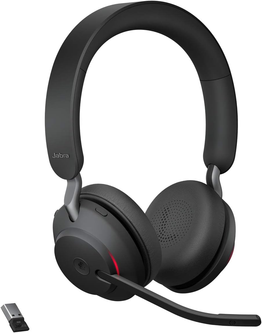 Jabra Evolve2 65 Headset MS Stereo Black for Ultimate Comfort