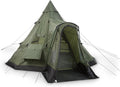 Guide Gear Deluxe Teepee Tent: 6-Person Easy Set-Up