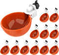 Lil'Clucker Large Automatic Chicken Waterer Cups - Durable 12-Pack