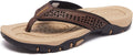 Mens Thong Sandals for Men - Comfortable Indoor and Outdoor Slides