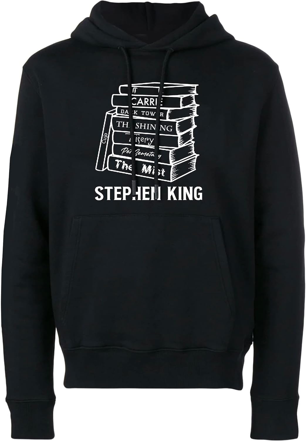 Stephen King Book Collection Unisex Hoodie for Cozy Comfort