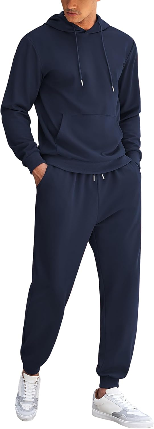 COOFANDY Men's Tracksuit Set for Casual Jogging and Comfort