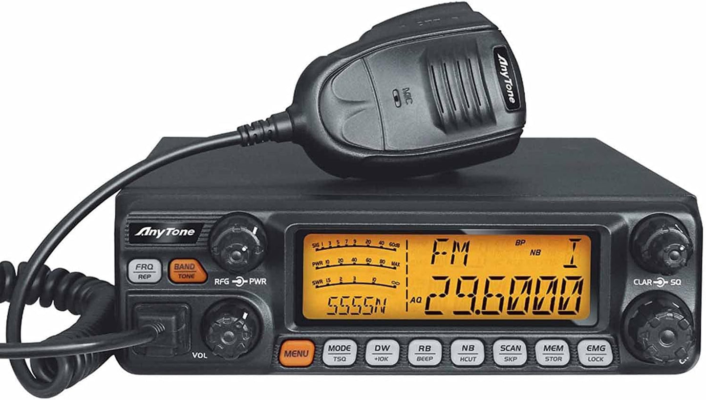 AnyTone AT-5555N II 10 Meter Radio with Noise Reduction Features