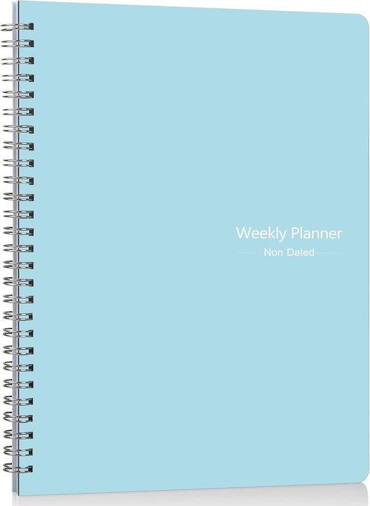 52-Week Habit Tracker Planner: Kamoy Blue 5.8 x 8