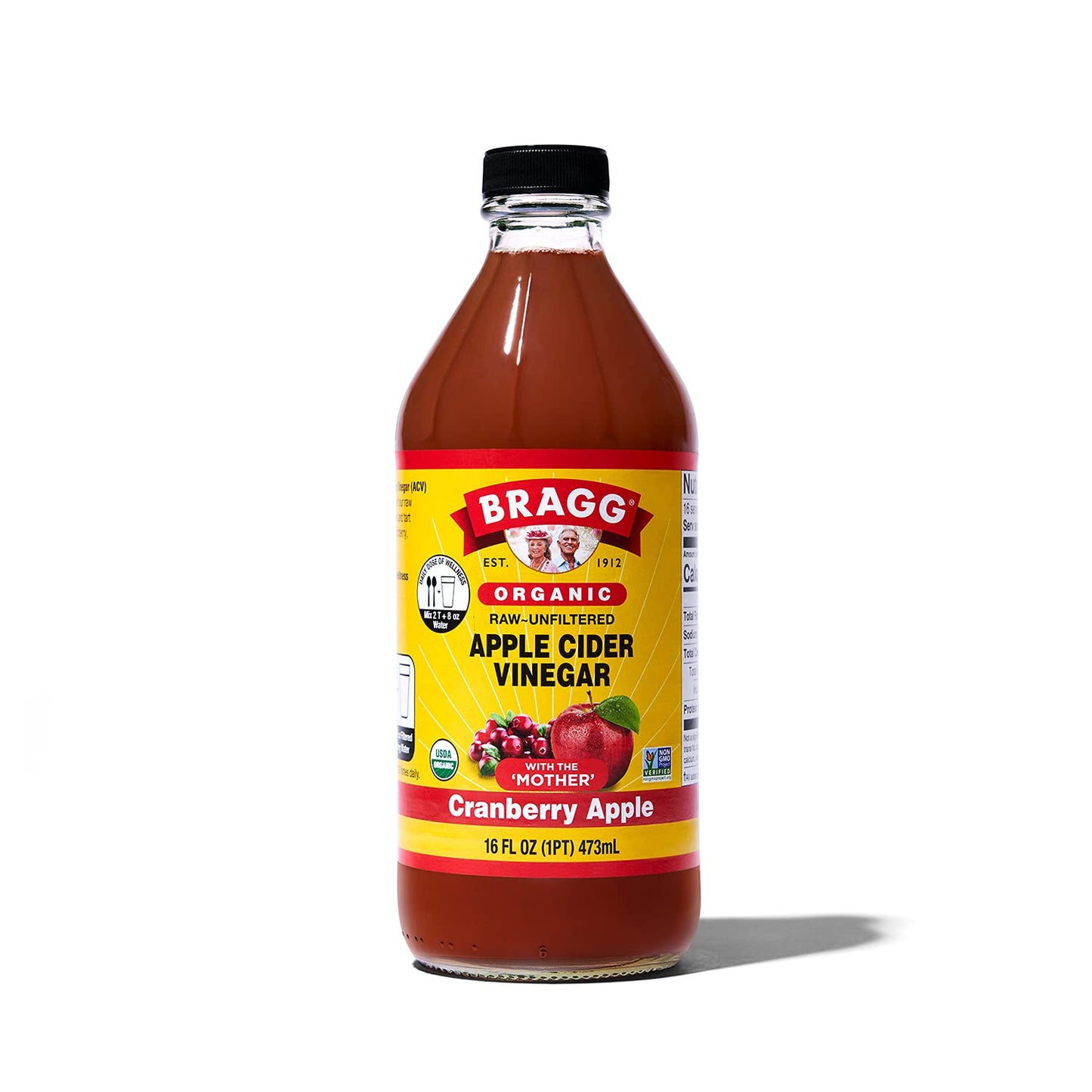 Bragg Cranberry Apple Vinegar - Raw & Unfiltered