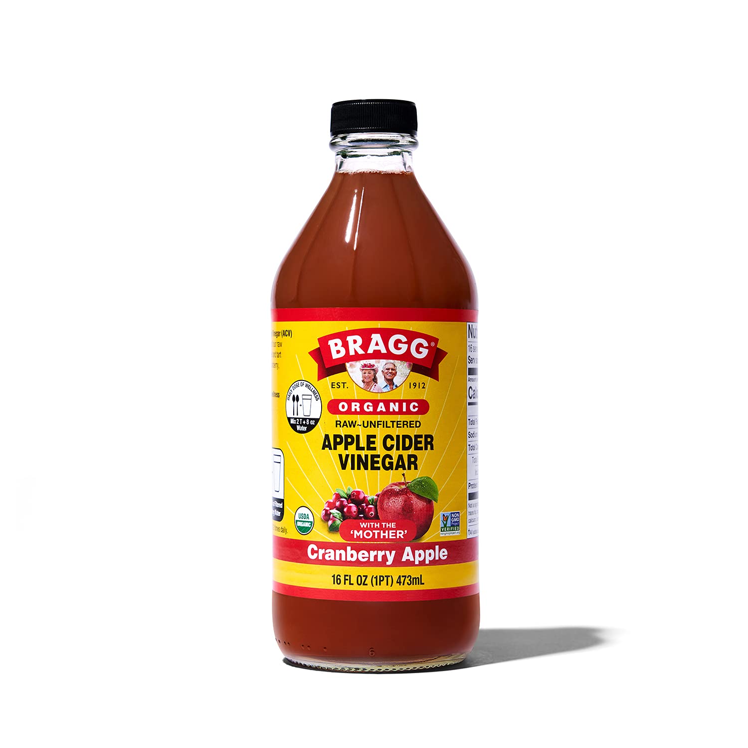 Bragg Cranberry Apple Vinegar - Raw & Unfiltered