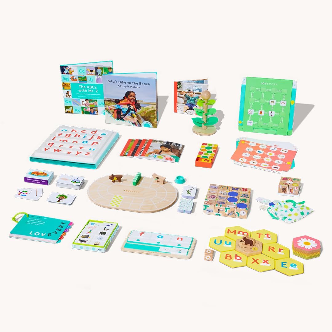 Lovevery Reading Skill Set for Pre-K and Kindergarten Fun