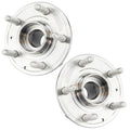 TRQ Wheel Bearing & Hub Assembly Set Front Rear with ABS Sensor