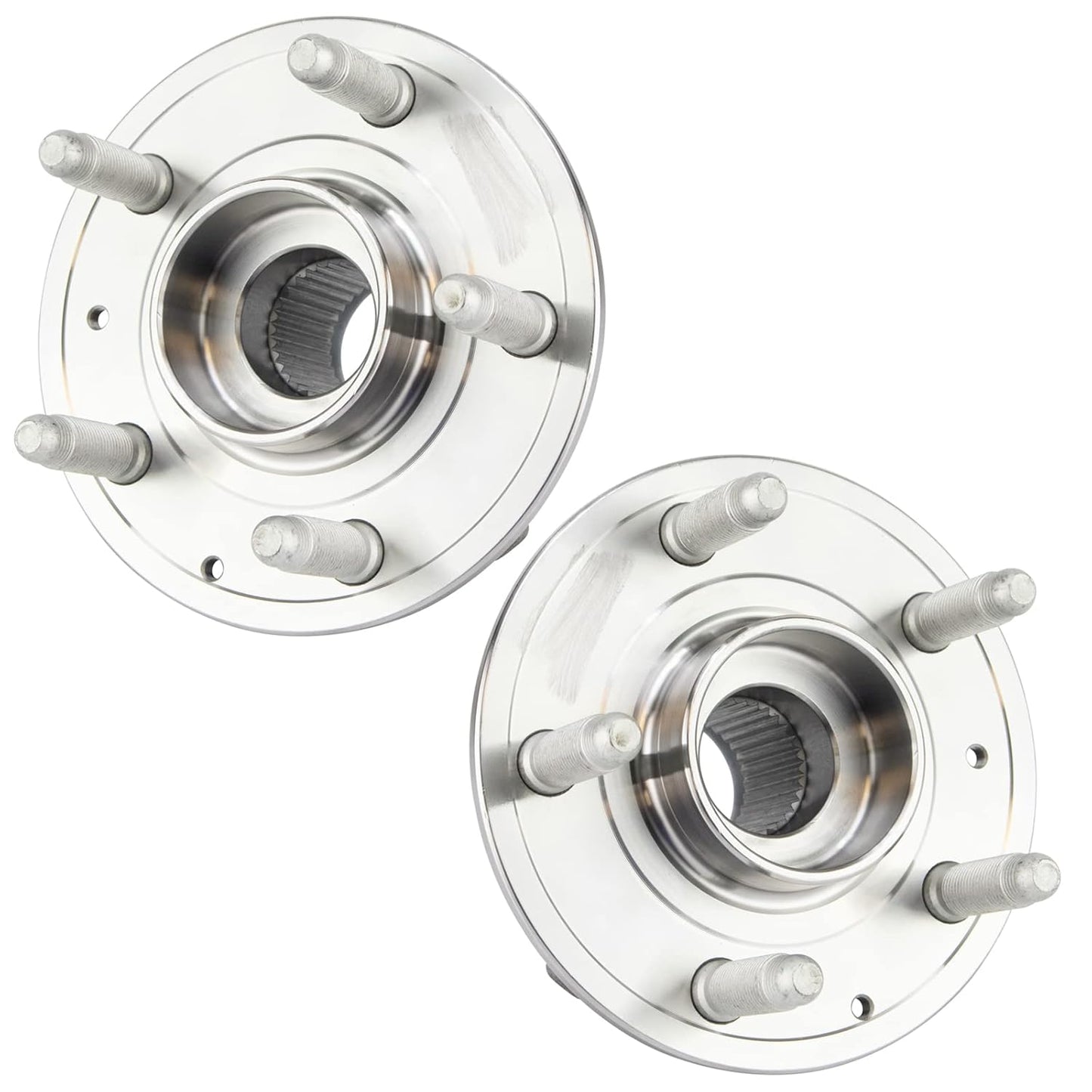 TRQ 2 Piece Front Rear Wheel Bearing Hub Assembly Set Review