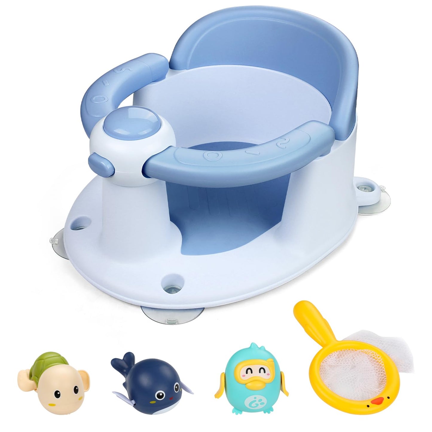 Safety First: Non-Slip Baby Bath Seat - BabyAlly