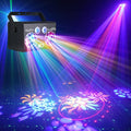 Party Lights DJ Disco Light DMX512 Voice-Controlled RGB - Multi-Effect